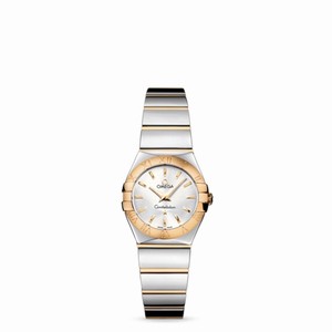 Omega Constellation 24mm Quartz Polished Two Tone / Silver (123.20.24.60.02.004) Watch