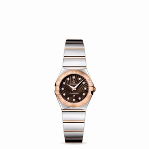 Omega Constellation 24mm Quartz Polished Two Tone / Brown Supernova (123.20.24.60.63.002) Watch Omega Constellation 24mm Quartz Polished Two Tone / Brown Supernova (123.20.24.60.63.002) Watch