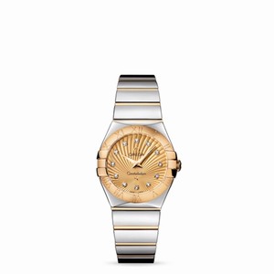 Omega Constellation 27mm Quartz Polished Two Tone / Gold Supernova (123.20.27.60.58.002) Watch