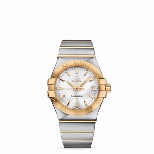 Omega Constellation 35mm Quartz Brushed Two Tone (123.20.35.60.02.002)