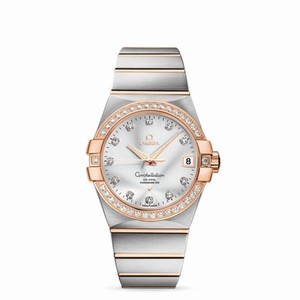 Omega Constellation 38mm Co-Axial Brushed (123.25.38.21.52.001) Watch