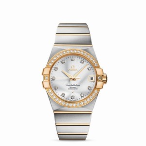 Omega Constellation 38mm Co-Axial Brushed (123.25.38.21.52.002) Watch