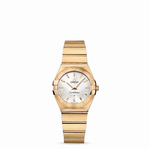 Omega Constellation 27mm Quartz Brushed Yellow Gold (123.50.27.60.02.002) Watch