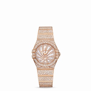 Omega Constellation 27mm Luxury Edition Quartz Full Set (123.55.27.60.55.009)