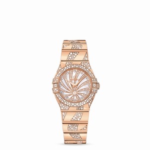 Omega Constellation 27mm Luxury Edition Quartz Snow Bracelet (123.55.27.60.55.011) Watch