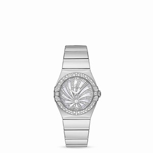 Omega Constellation 27mm Luxury Edition Quartz White Gold (123.55.27.60.55.014) Watch