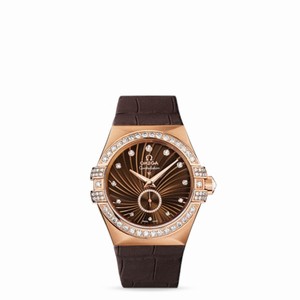 Omega Constellation 35mm Small Seconds Co-Axial Red Gold (123.58.35.20.63.001) Watch