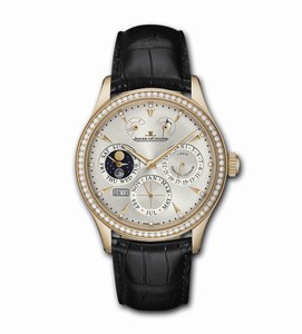 Jaeger-LeCoultre Master Eight Days Perpetual Pink Gold Diamond (1612403) Watch