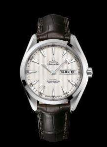 Omega Seamaster Aqua Terra 150m Co-Axial Annual Calendar 43mm Leather / Silver (231.13.43.22.02.001) Watch