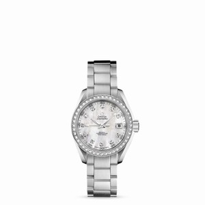 Omega Seamaster Aqua Terra 150M Jewellery Co-Axial 30mm Diamond Bezel (231.15.30.20.55.001) Watch