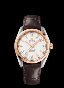 Omega Seamaster Aqua Terra 150M Master Co-Axial 38.5mm Two-Tone / Alligator (231.23.39.21.02.001) Watch