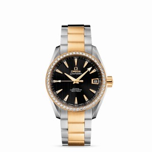 Omega Seamaster Aqua Terra 150M Jewellery Co-Axial 38.5mm Two Tone Yellow (231.25.39.21.51.002)