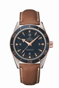Omega Seamaster 300 Master Co-Axial Titanium- Sedna / Strap (233.62.41.21.03.001)