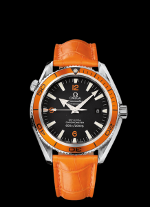 Omega Seamaster Planet Ocean 600M Co-Axial 42mm Orange / Alligator (2909.50.38) Watch