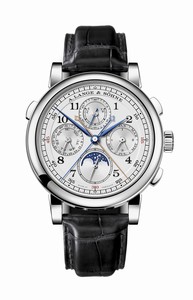 A. Lange & Sohne 1815 Rattrapante Perpetual Calendar Platinum (421.025) Watch