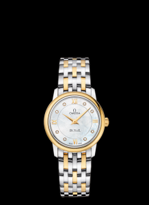 Omega Deville Prestige Quartz 27mm Two Tone (424.20.27.60.55.001) Watch