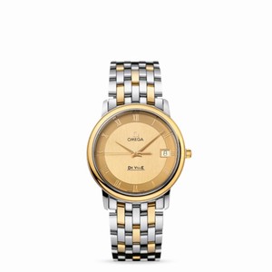 Omega Deville Prestige Quartz 34.4mm Two Tone (4310.12.00) Watch