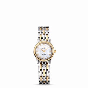 Omega Deville Prestige Quartz 22mm Two Tone / MOP (4370.71.00)