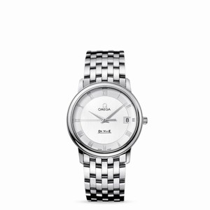 Omega Deville Prestige Quartz 34.4mm Silver (4510.33.00) Watch