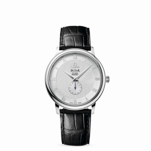 Omega Deville Prestige Co-Axial Small Seconds 39mm Silver / Alligator (4813.30.01) Watch