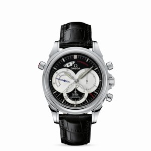 Omega Deville Chronoscope Co-Axial Rattrapante Black (4847.50.31) Watch