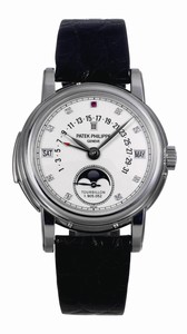 Patek Philippe Tourbillon Minute Repeater Perpetual Calendar 5016P White Diamond (5016P WD) Watch