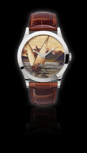 Patek Philippe Calatrava Lakeside Scenes 5089 (5089G-019) Watch