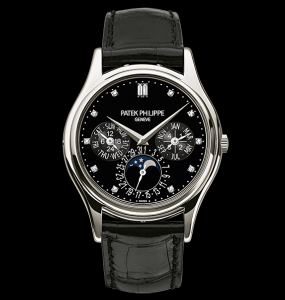 Patek Philippe Perpetual Calendar 5140 Platinum Black (5140P-013) Watch