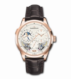 Jaeger-LeCoultre Duom&egrave;tre &agrave; Quanti&egrave;me Lunaire Pink Gold Open (6042520) Watch
