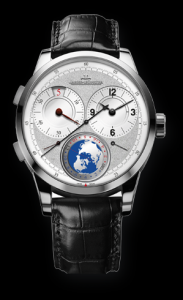 Jaeger-LeCoultre Duom&egrave;tre Unique Travel Time White Gold (6063540) Watch