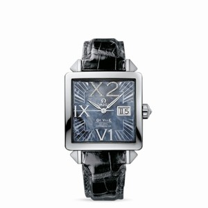Omega Deville X2 Big Date Co-Axial Midsize MOP / Diamond (7718.72.31) Watch