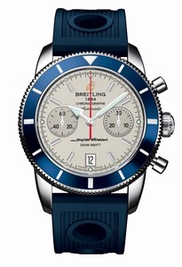 Breitling Superocean Heritage Chronograph 44 Silver / Rubber (A2337016.G753.211S) Watch