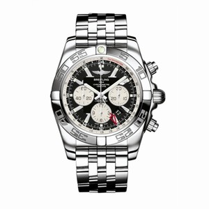 Breitling Chronomat GMT Steel / Black / Bracelet (AB041012.BA69.383A) Watch