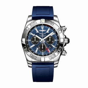 Breitling Chronomat GMT Black Eye Blue / Rubber (AB041012.C835.139S) Watch