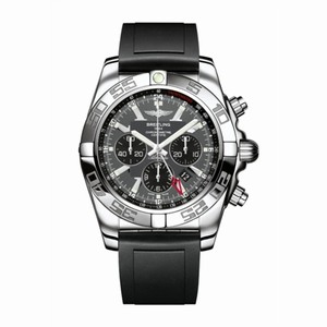 Breitling Chronomat GMT Black Eye Grey / Rubber (AB041012.F556.135S) Watch Breitling Chronomat GMT Black Eye Grey / Rubber (AB041012.F556.135S) Watch