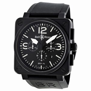 Bell & Ross Aviation BR0194-BL-CA Watch