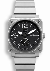 Bell & Ross BR 03 90 Grande Date & Reserve de Marche (BR0390BLSTSST) Watch
