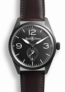 Bell & Ross BR 123 Original Carbon (BRV123BLCASCA) Watch