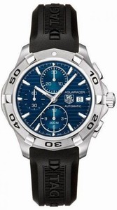 TAG Heuer Aquaracer Calibre 16 Chronograph Blue Rubber (CAP2112.FT6028) Watch