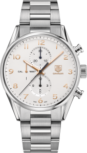 TAG Heuer Carrera Calibre 1887 43 Silver / Bracelet (CAR2012.BA0799) Watch TAG Heuer Carrera Calibre 1887 43 Silver / Bracelet (CAR2012.BA0799) Watch