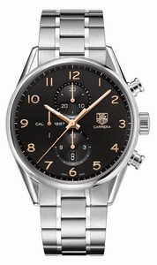 TAG Heuer Carrera Calibre 1887 43 Black Bracelet (CAR2014.BA0796) Watch
