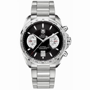 TAG Heuer Grand Carrera Calibre 17 RS Chronograph Black / Bracelet (CAV511A.BA0902) Watch