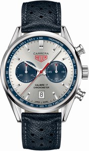 TAG Heuer Carrera Calibre 17 Blue Eyes (CV5111.FC6335) Watch