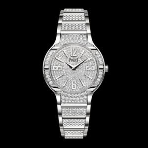 Piaget Polo 32 Quartz White Gold Full Diamond (G0A36234) Watch Piaget Polo 32 Quartz White Gold Full Diamond (G0A36234) Watch