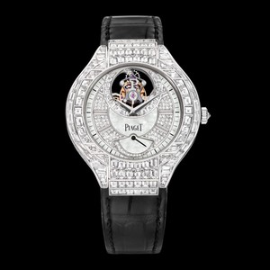 Piaget Polo Tourbillon 39 White Gold Diamond (G0A38147) Watch