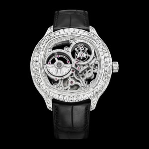 Piaget Emperador Coussin Tourbillon Skeleton White Gold Diamond (G0A39039) Watch