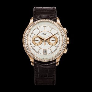 Piaget Gouverneur Chronograph Pink Gold Diamond (G0A39115) Watch