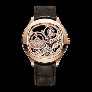 Piaget Emperador Coussin Tourbillon Skeleton Pink Gold (G0A40042) Watch