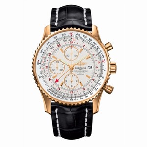 Breitling Navitimer World Red Gold / Croc / Silver (H2432212.G664.760P) Watch Breitling Navitimer World Red Gold / Croc / Silver (H2432212.G664.760P) Watch