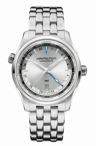 Hamilton Jazzmaster GMT 42mm Silver Dial Bracelet (H32605151) Watch Hamilton Jazzmaster GMT 42mm Silver Dial Bracelet (H32605151) Watch
